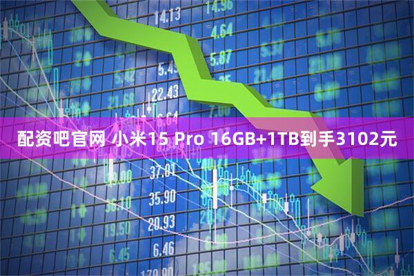配资吧官网 小米15 Pro 16GB+1TB到手3102元